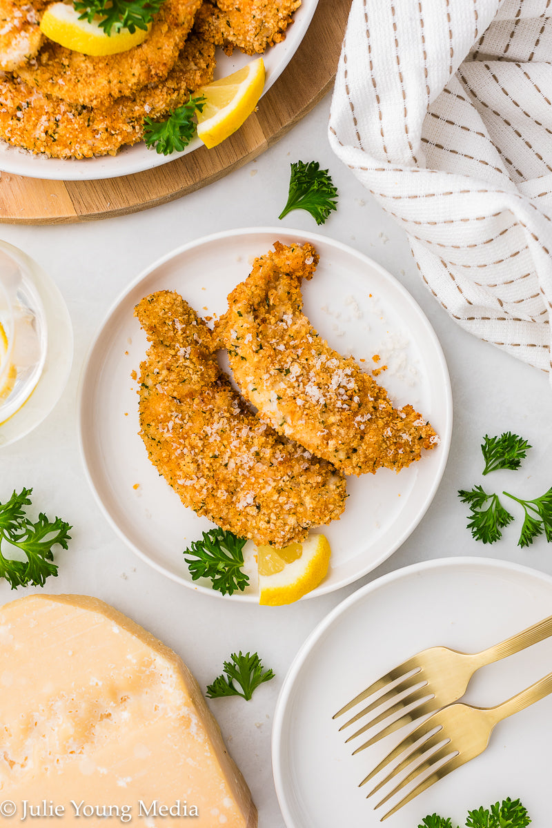 Air Fryer Parmesan Crusted Chicken