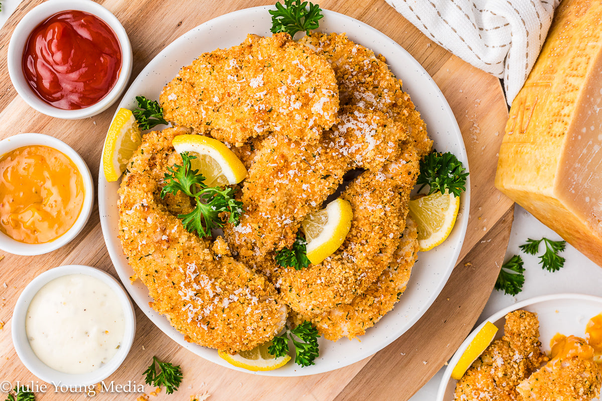 Air Fryer Parmesan Crusted Chicken