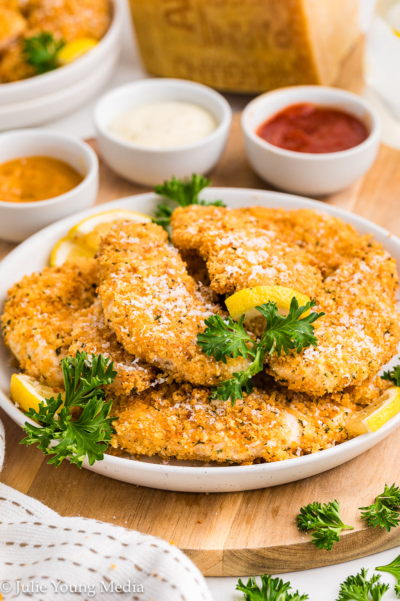 Air Fryer Parmesan Crusted Chicken