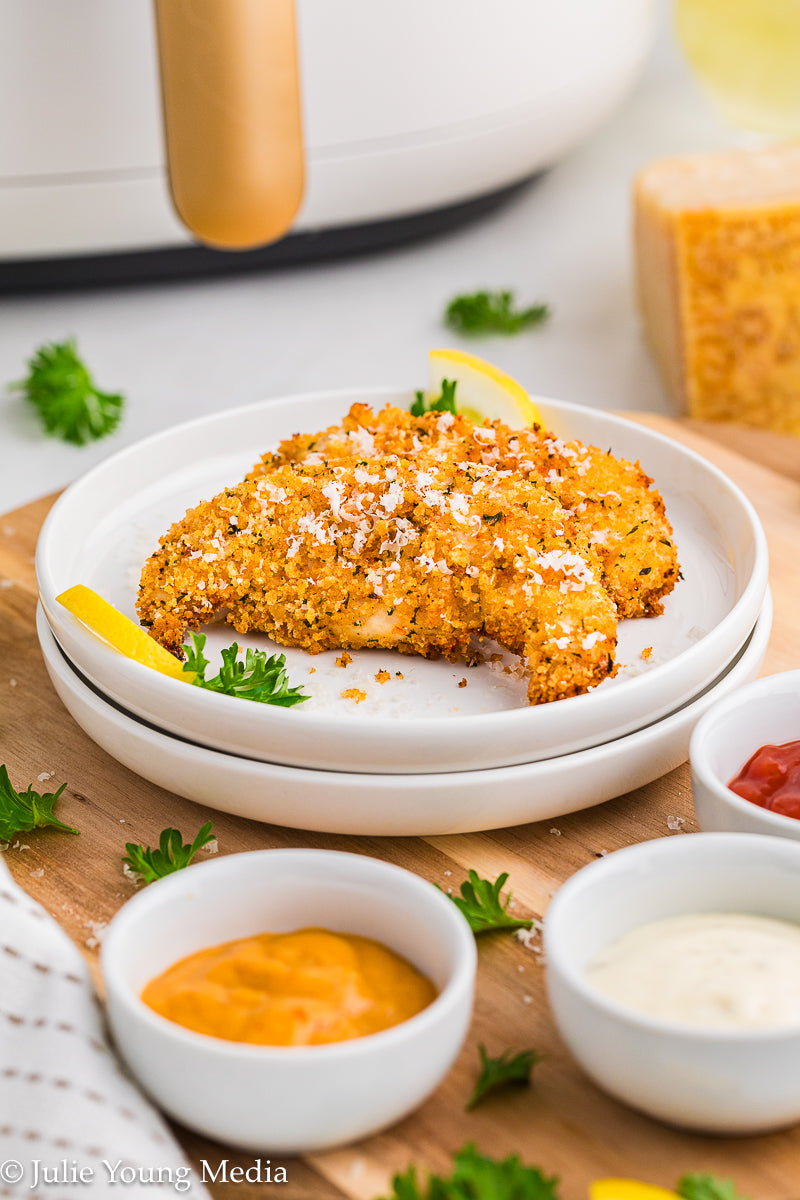 Air Fryer Parmesan Crusted Chicken