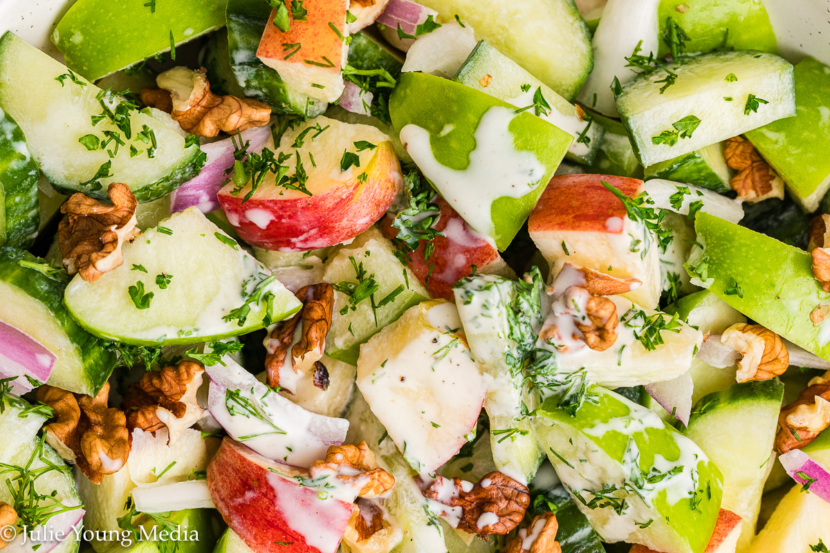 Cucumber Apple Salad