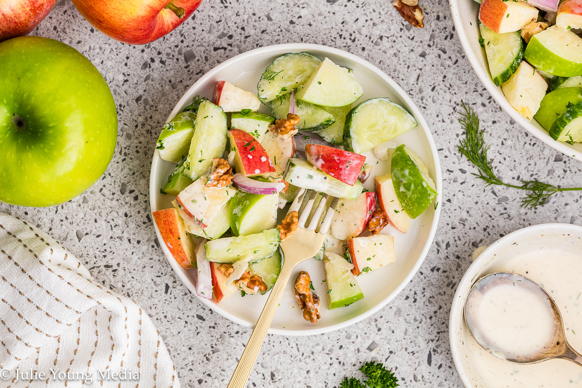 Cucumber Apple Salad