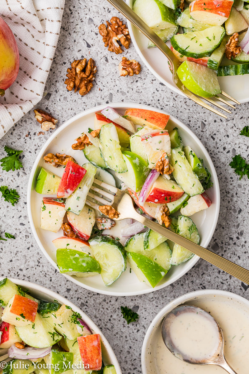 Cucumber Apple Salad