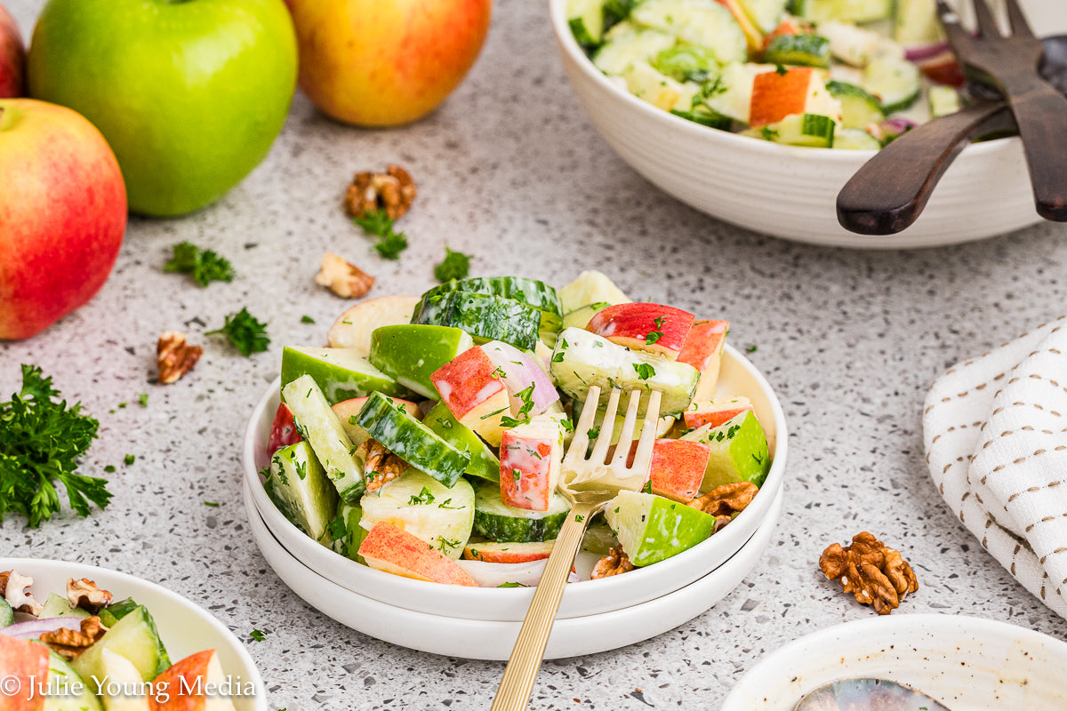 Cucumber Apple Salad