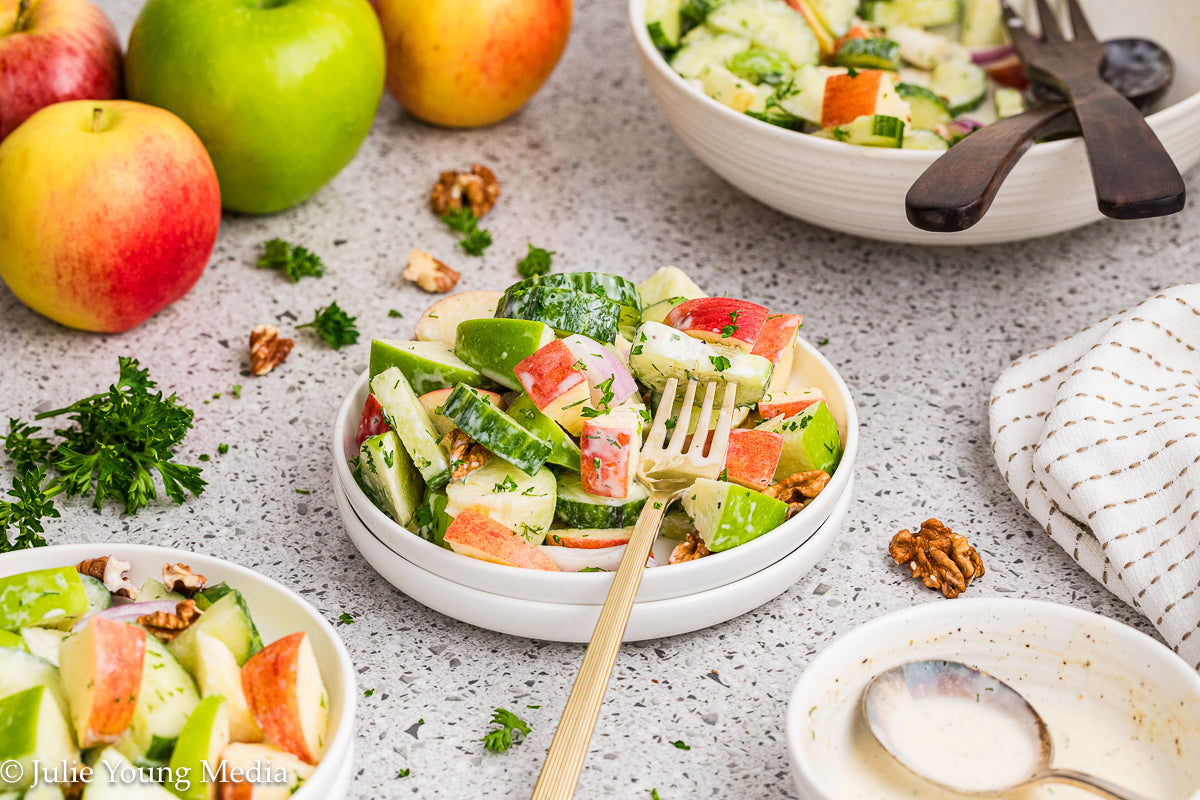 Cucumber Apple Salad