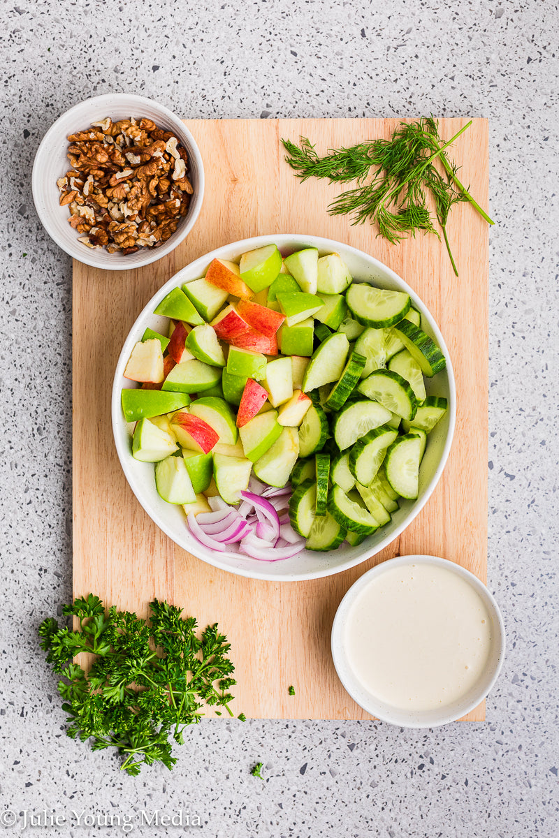 Cucumber Apple Salad