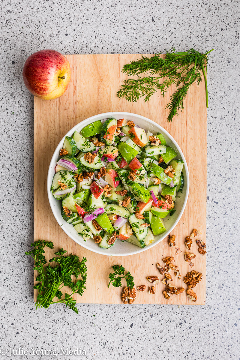 Cucumber Apple Salad