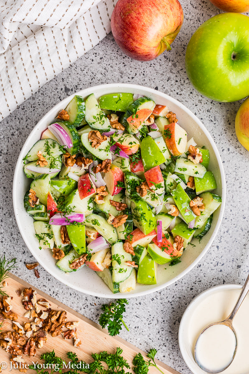 Cucumber Apple Salad