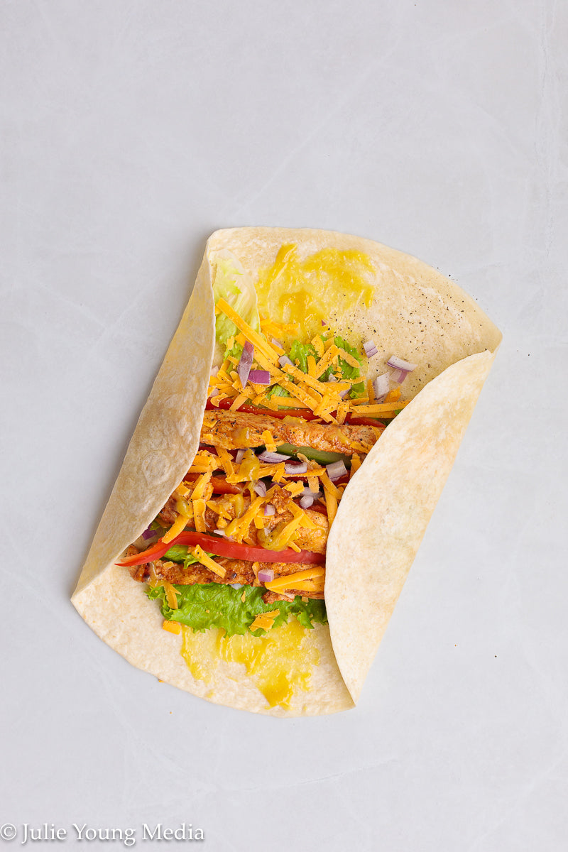 Honey Mustard Chicken Wraps