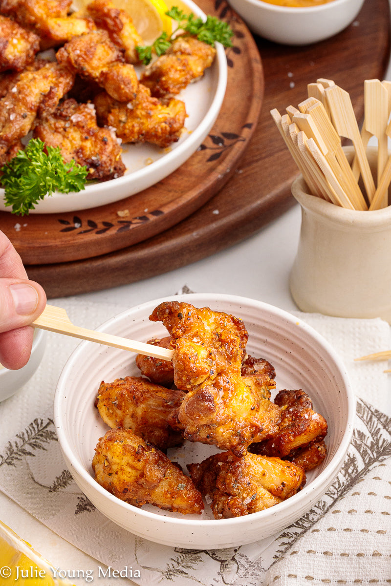 Juicy Air Fryer Chicken Bites