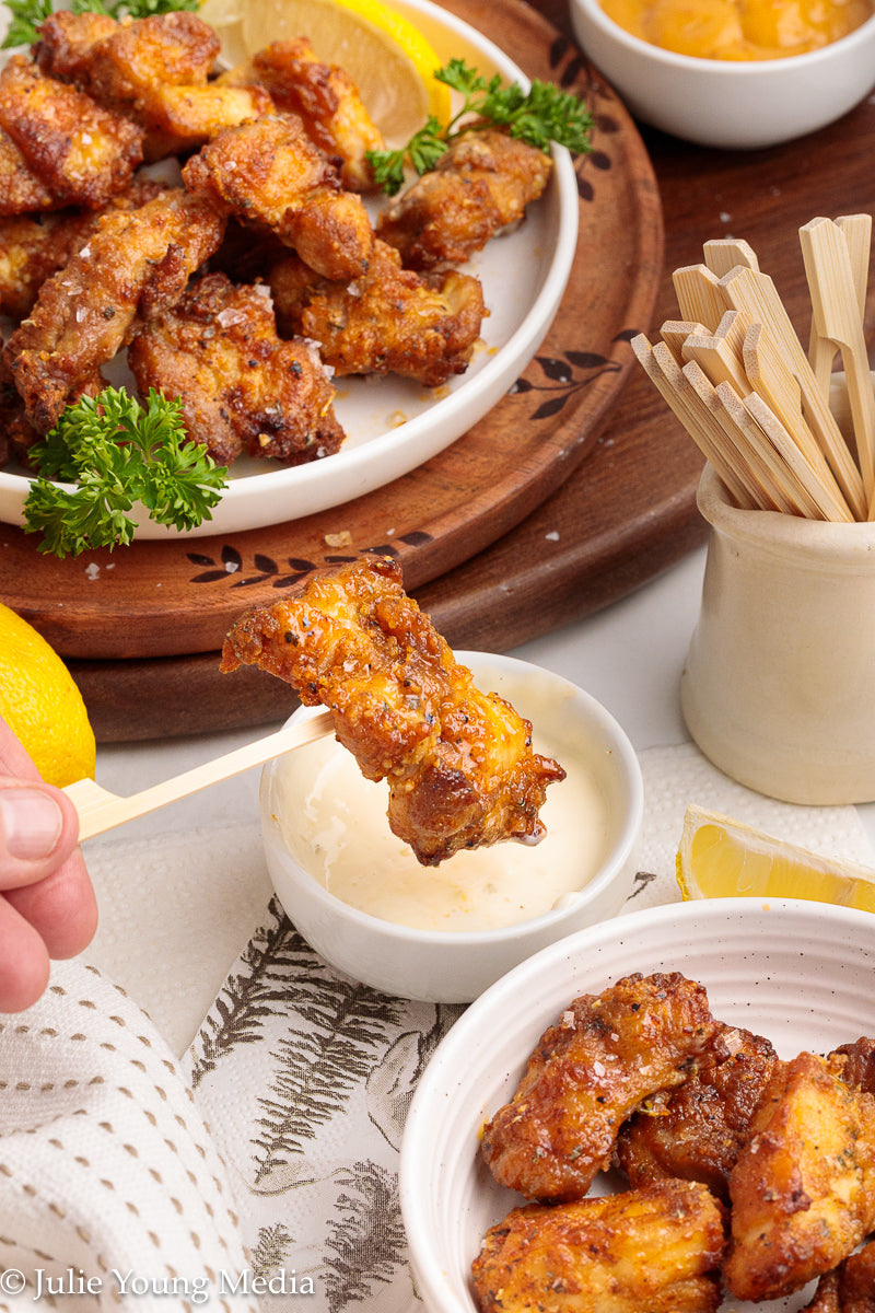 Juicy Air Fryer Chicken Bites