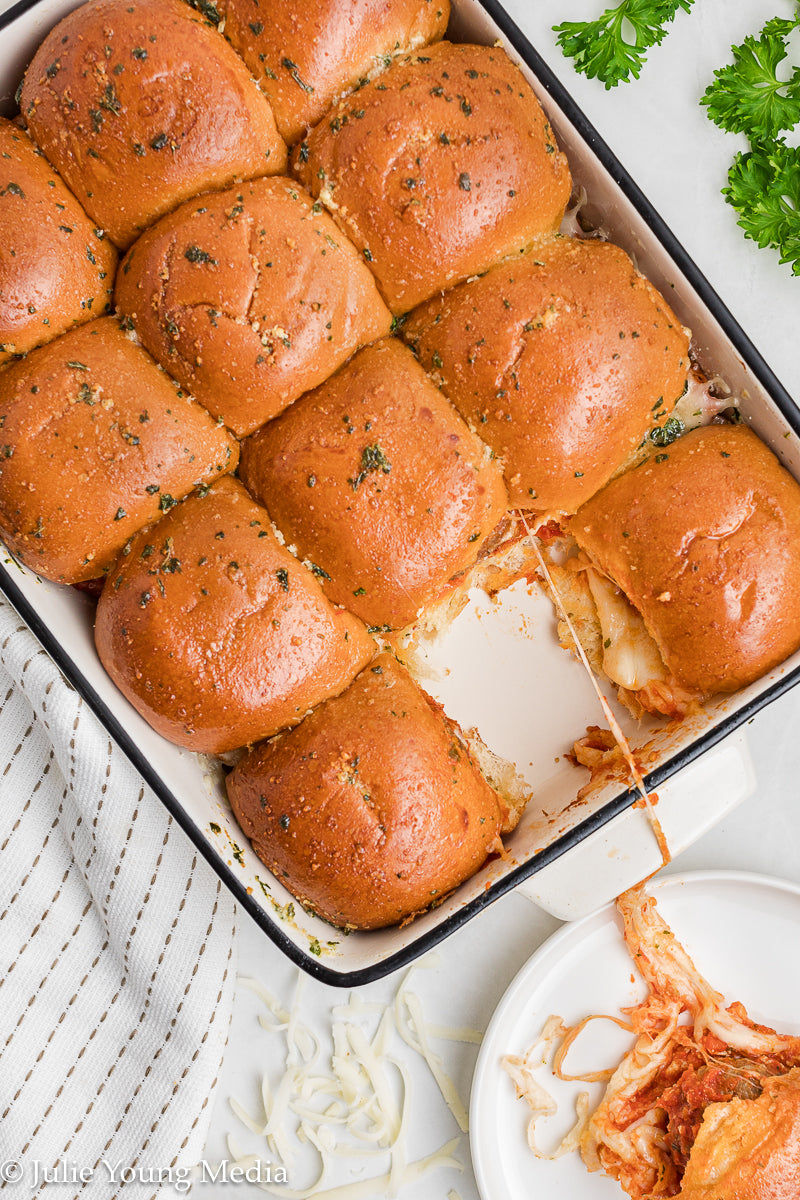 Hawaiian Roll Meatball Sliders