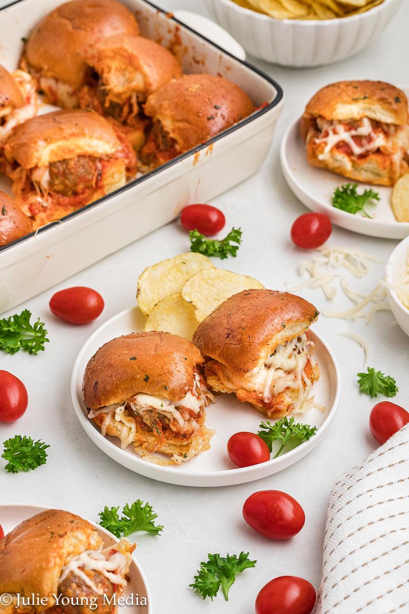 Hawaiian Roll Meatball Sliders