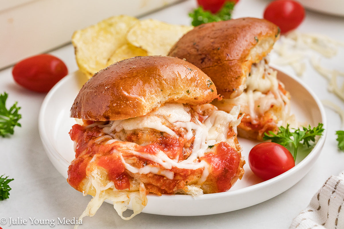 Hawaiian Roll Meatball Sliders