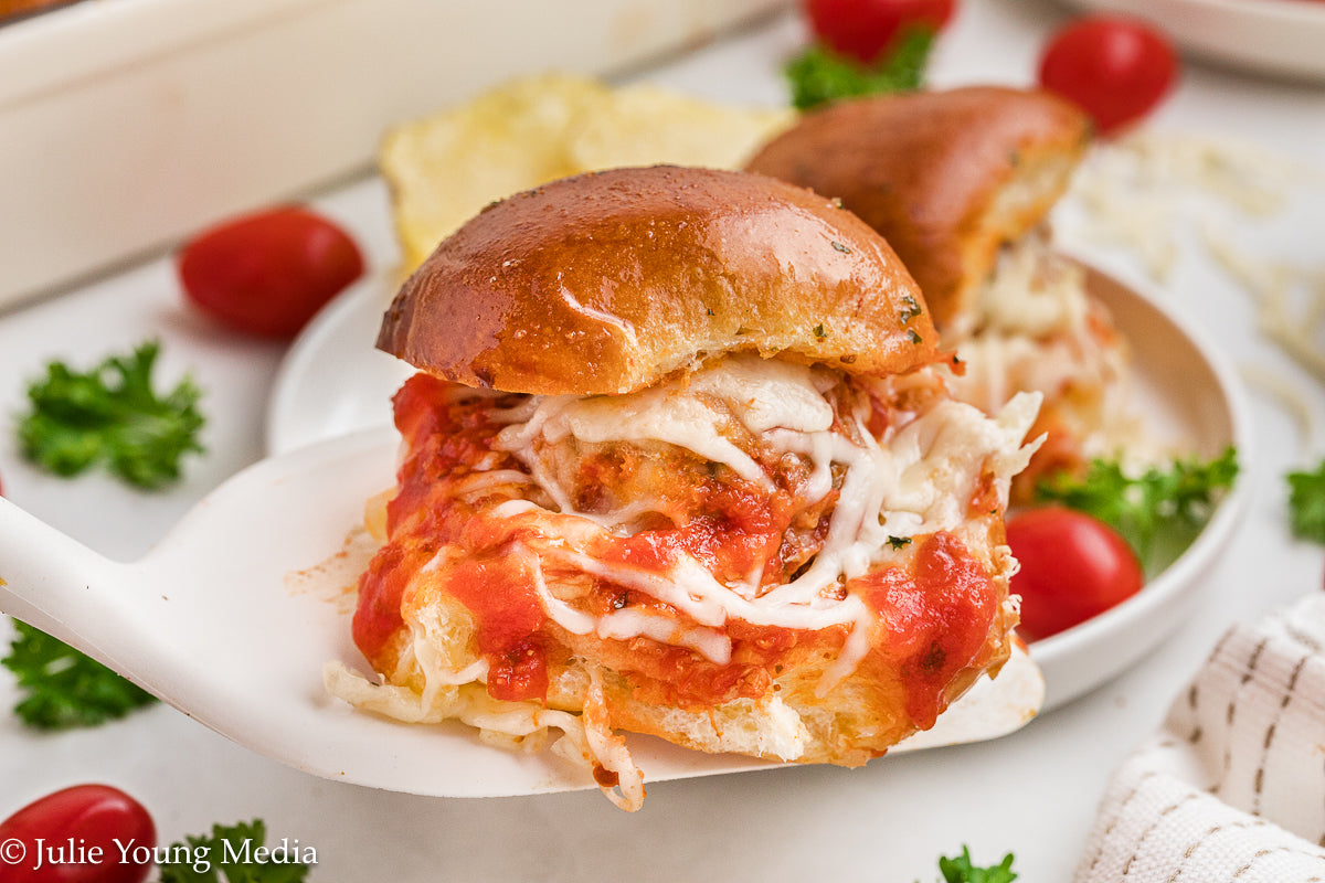 Hawaiian Roll Meatball Sliders