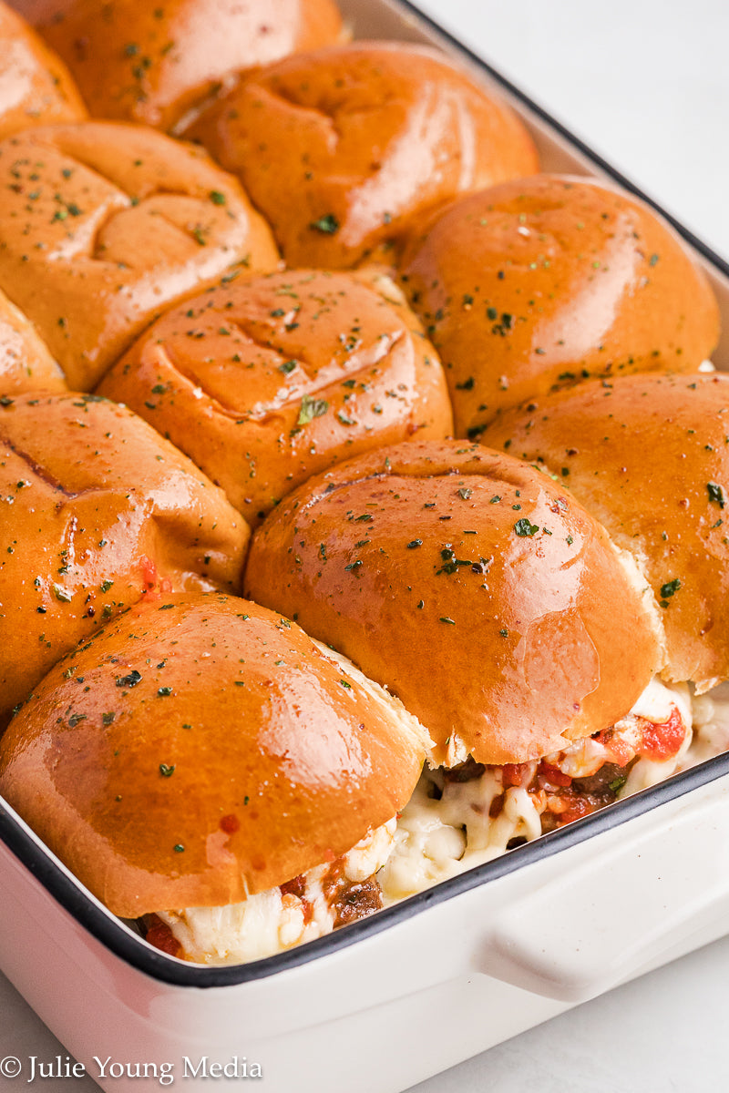 Hawaiian Roll Meatball Sliders