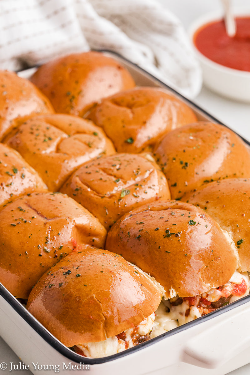 Hawaiian Roll Meatball Sliders