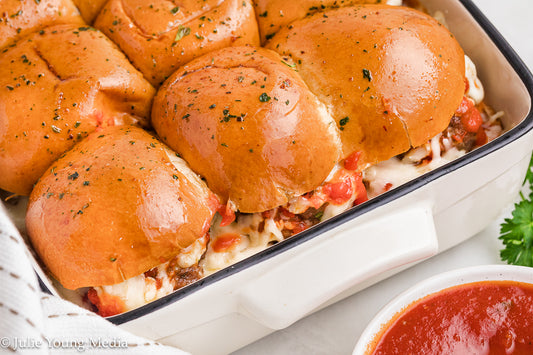 Hawaiian Roll Meatball Sliders