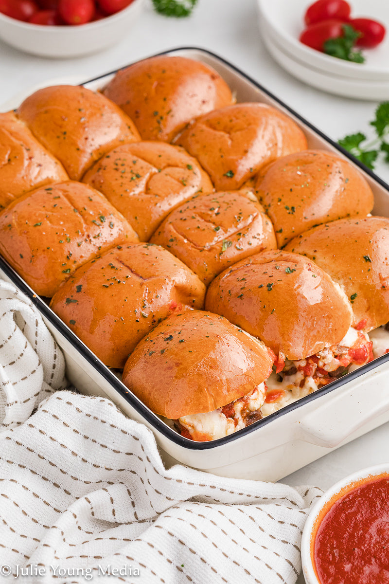 Hawaiian Roll Meatball Sliders