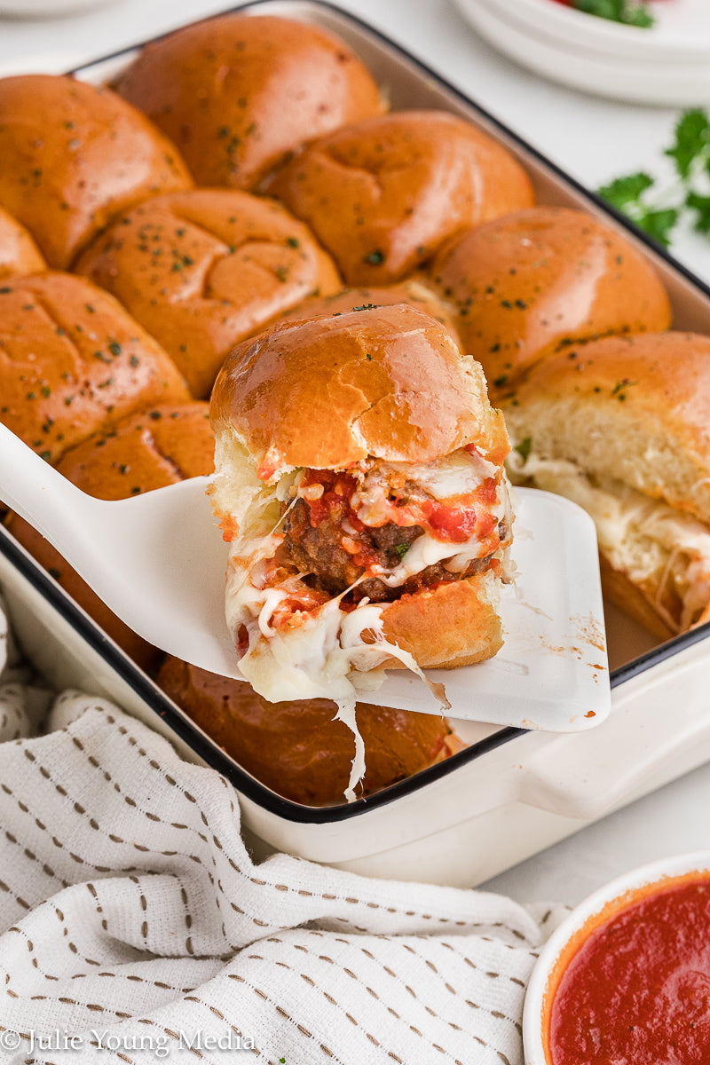 Hawaiian Roll Meatball Sliders