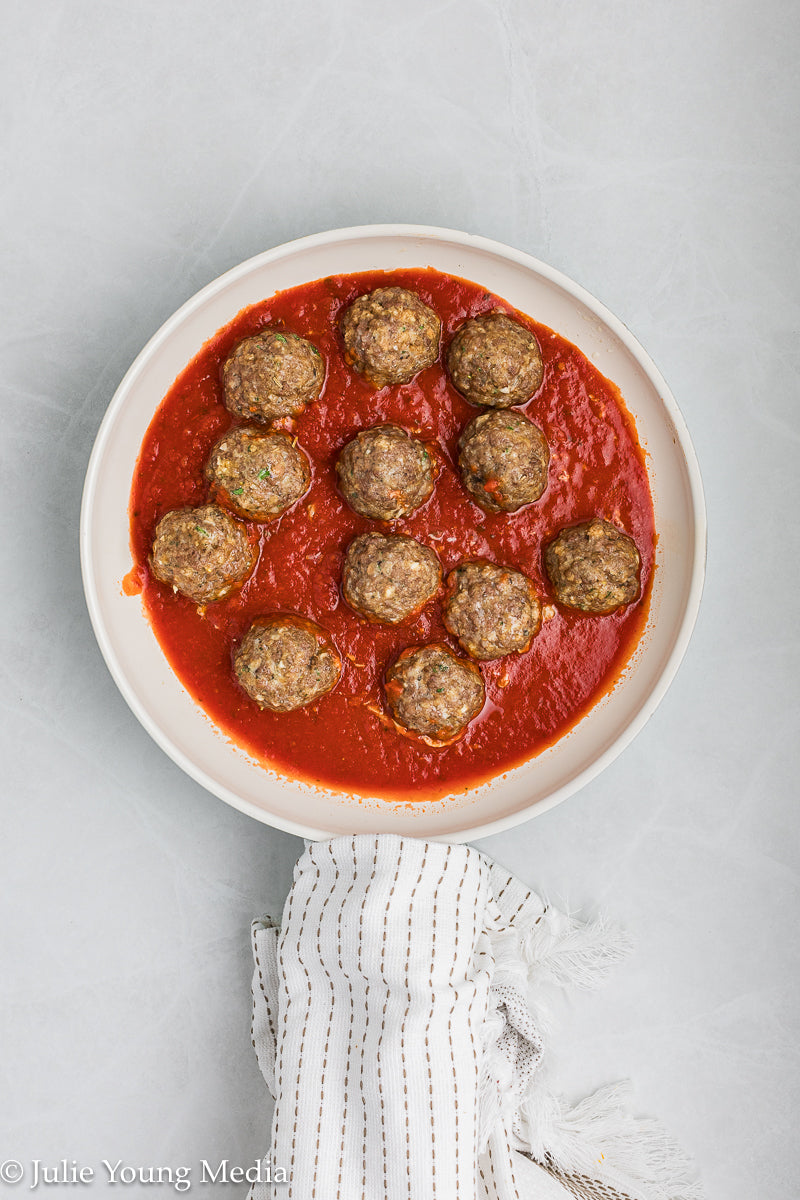 Hawaiian Roll Meatball Sliders