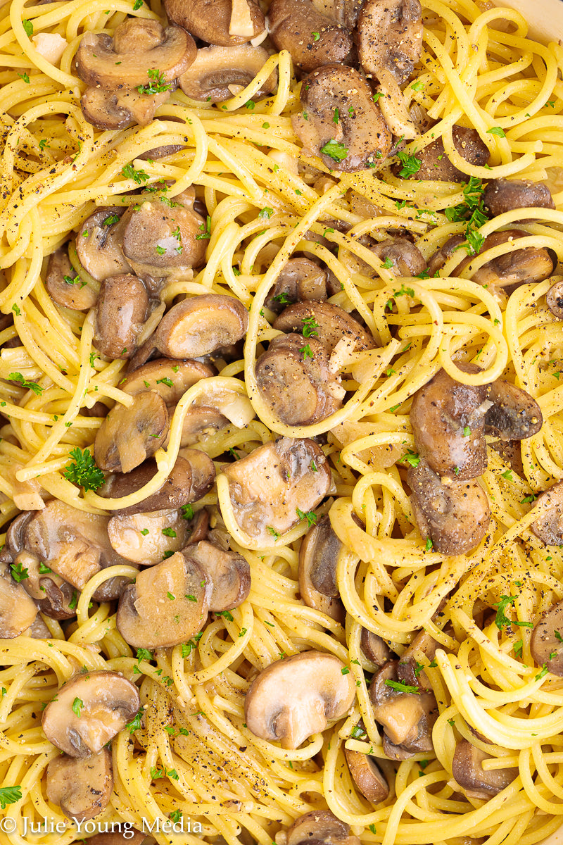 Miso Mushroom Pasta