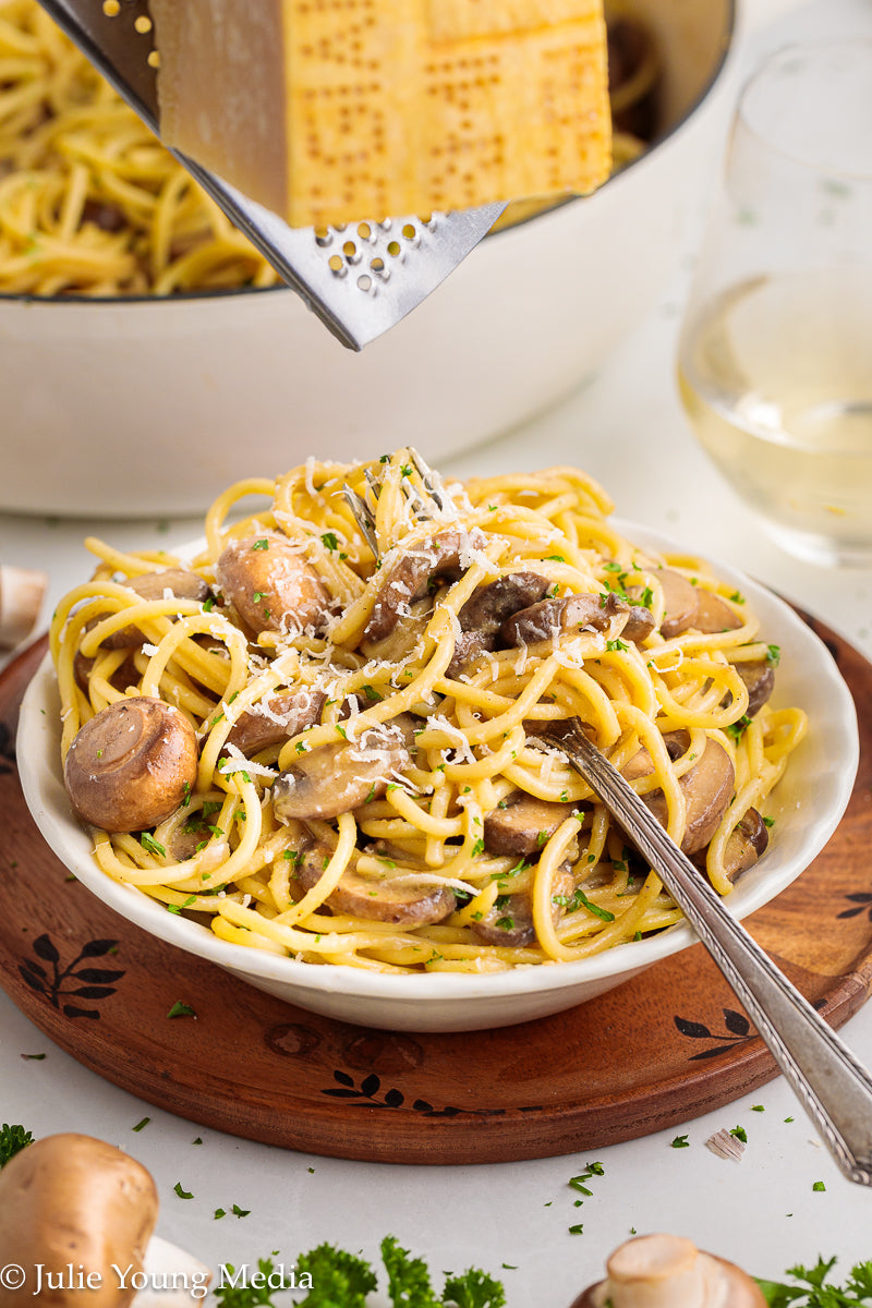 Miso Mushroom Pasta