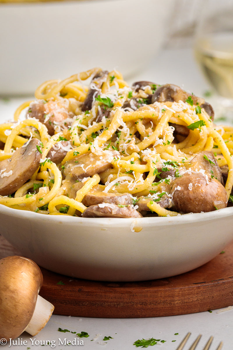 Miso Mushroom Pasta