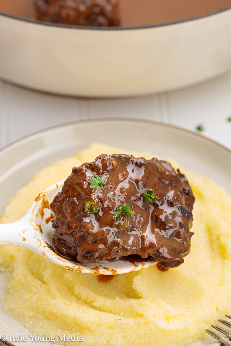 Wine Braised Beef Cheeks