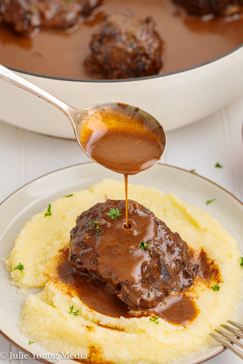 Wine Braised Beef Cheeks