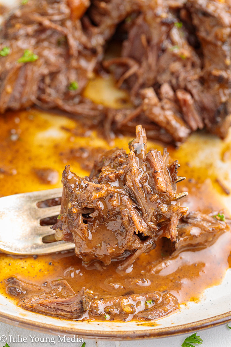 Wine Braised Beef Cheeks