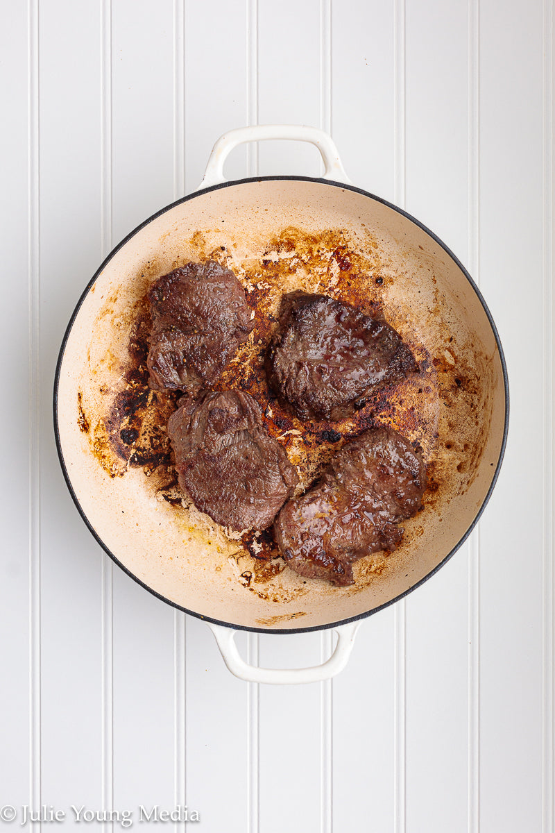 Wine Braised Beef Cheeks