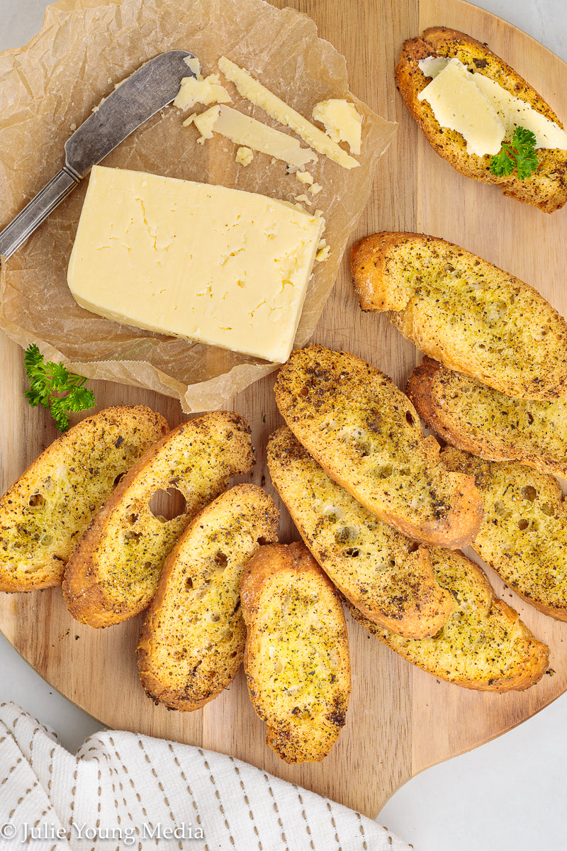 BUNDLE! Baguette Crackers and Easy Cottage Cheese Ranch Dip