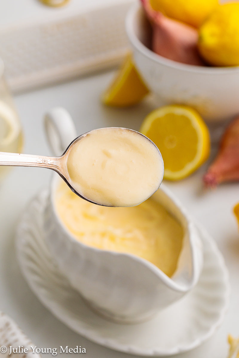 BUNDLE! Air Fryer Frozen Salmon + Lemon Butter Sauce (Beurre Blanc)