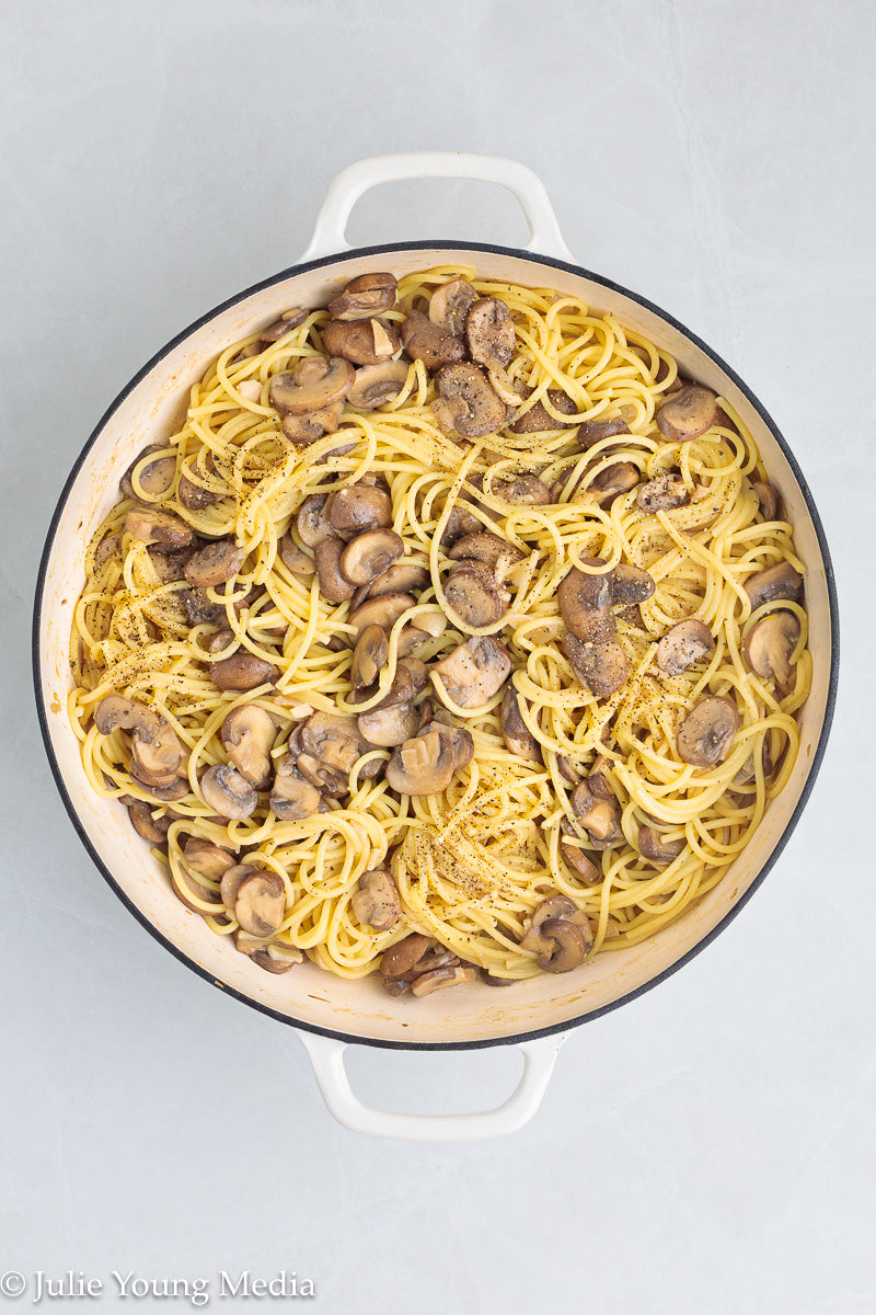 Miso Mushroom Pasta