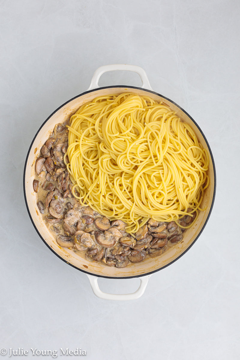 Miso Mushroom Pasta