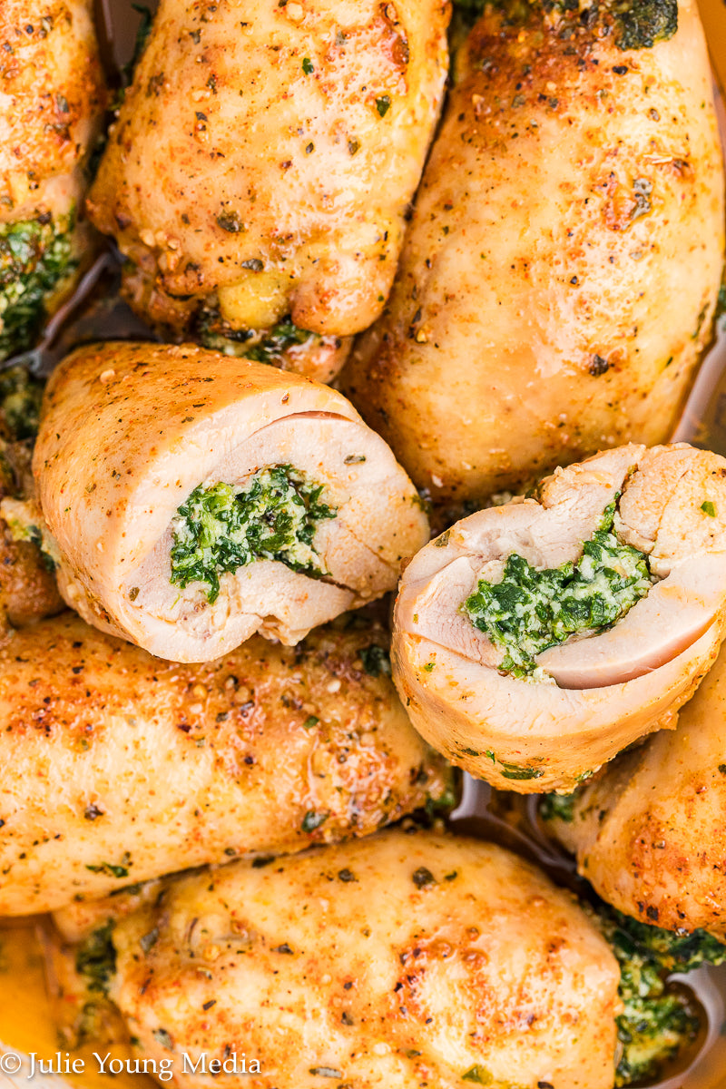 Stuffed Chicken Thighs