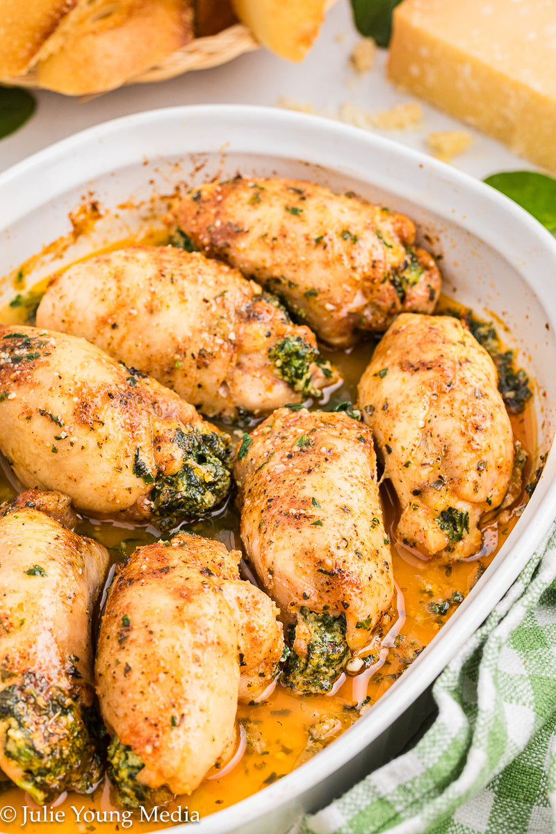 Stuffed Chicken Thighs